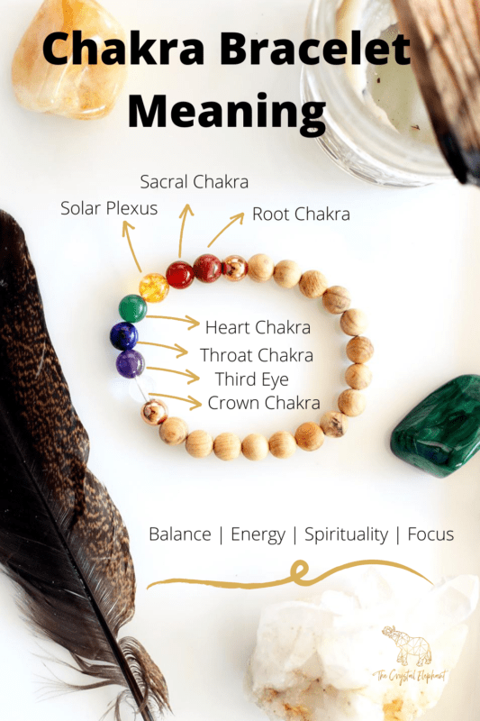 A chakra bracelet meaning could be many things. Each crystal on a chakra bracelet has its own meaning and purpose. This is what they mean.
