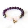 amethyst elephant bracelet