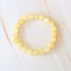citrine crystal bracelet
