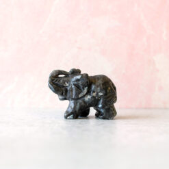 Labradorite Crystal Elephant Figurine | Intuition  Transformation | Protection