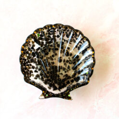 Crystal Seashell Resin Bowl