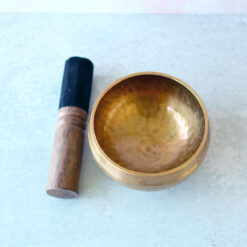Antique Finished Tibetan Singing Bowl | Energy Clearing & Cleansing | Brass | Small
