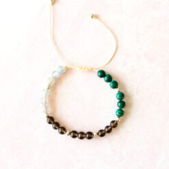 Alternative view of Your Big 3 Zodiac Crystal Bracelets Bundle, Sun, Moon and Rising Sign