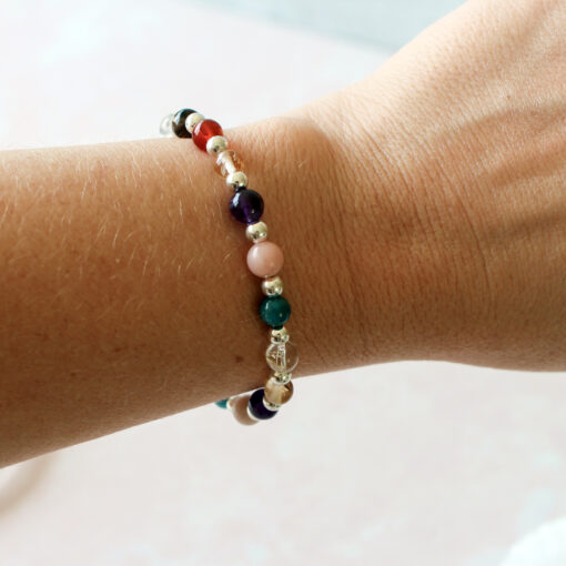 7 Chakra Crystal Bracelet - Image 6