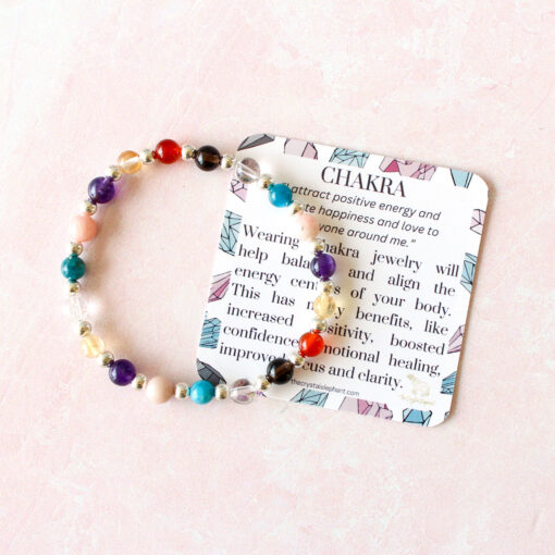 7 Chakra Crystal Bracelet - Image 2