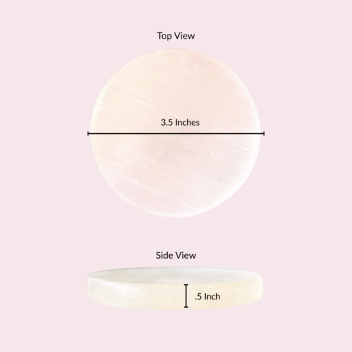 Selenite Charging Plate | Charge Your Crystal Bracelets - Image 3