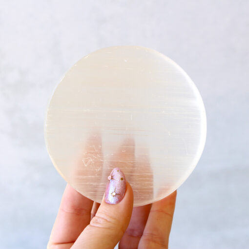 Selenite Charging Plate | Charge Your Crystal Bracelets - Image 5
