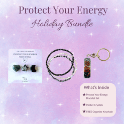 Protect Your Energy Bundle | Crystal Bracelets | Pocket Crystals | FREE Keychain