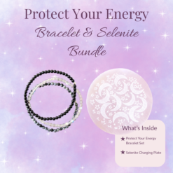 Protect Your Energy Set & Selenite Plate Bundle