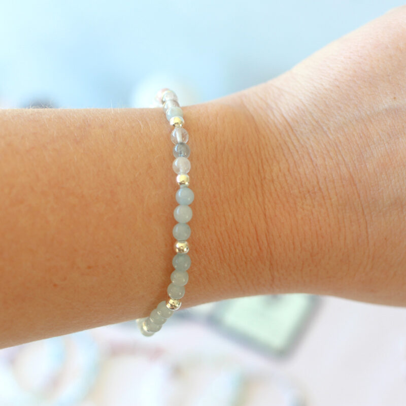 Cancer Rising Sign Crystal Cancer Zodiac Sign Crystal Bracelet | Sun, Moon, Rising Signs | 4mm ...