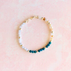 Alternative view of Gemini Zodiac Sign Crystal Bracelet | Sun, Moon, Rising Signs | 4mm