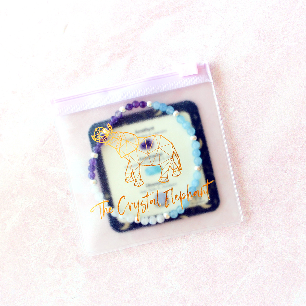 Pisces Zodiac Sign Crystal Bracelet | Sun, Moon, Rising Signs | 4mm - Image 6