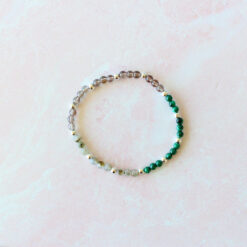 Alternative view of Scorpio Zodiac Sign Crystal Bracelet | Sun, Moon, Rising Signs | 4mm