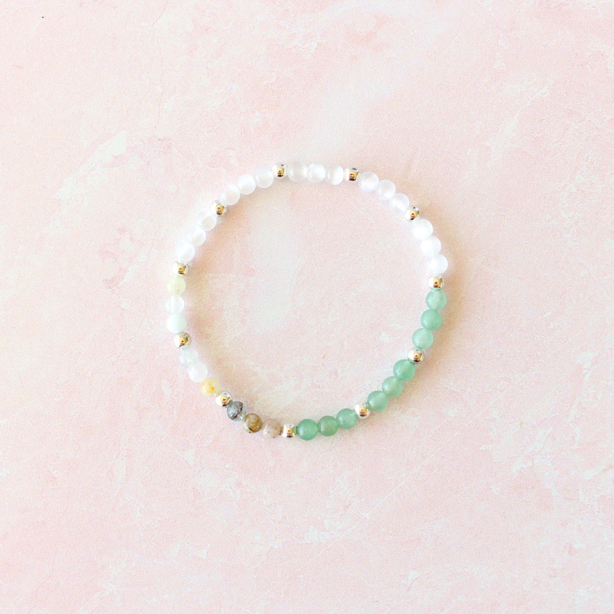 Taurus Zodiac Sign Crystal Bracelet | Sun, Moon, Rising Signs | 4mm - Image 2