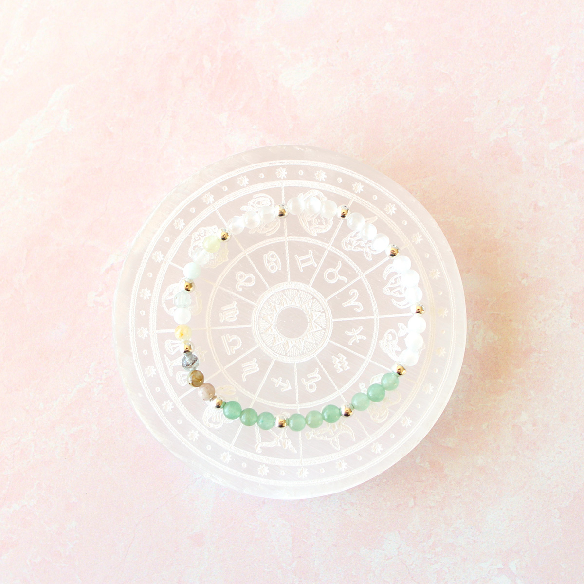 Taurus Zodiac Sign Crystal Bracelet | Sun, Moon, Rising Signs | 4mm - Image 6