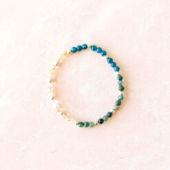 Alternative view of Virgo Zodiac Sign Crystal Bracelet | Sun, Moon, Rising Signs | 4mm