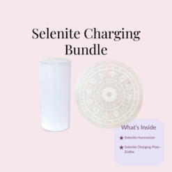 Selenite Harmonizer & Plate Bundle | Charge Your Crystal Bracelets | Zodiac
