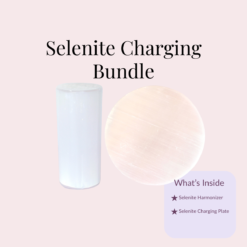 Selenite Harmonizer & Plate Bundle | Charge Your Crystal Bracelets | No Design